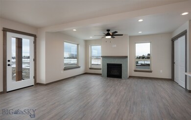 living and dining area