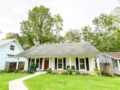 Front angle of 2116 Bluebird Street - freshly land