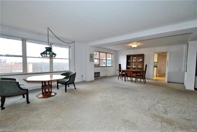 Living Room / Dining Room has lots of natural ligh