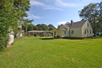 Back yard and Rear View of house