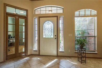 Open and bright entry with study. Tons of natural 