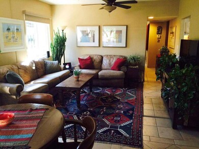 Livingroom looking toward hall