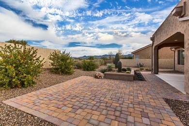 Paver Patio with View of Mens