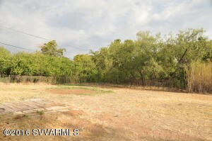 320 Pima backyard looking west