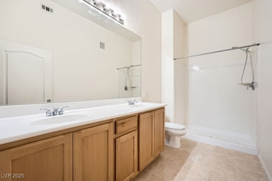 Dual Vanity & Walk-in Shower