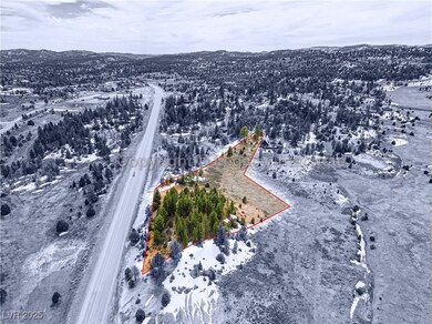 Aerial view featuring a mountain view