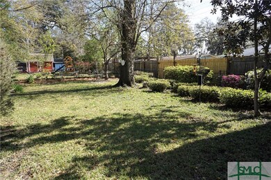 Large backyard