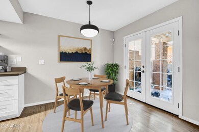 Dining Area Staged