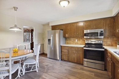 Newer stainless steel appliances