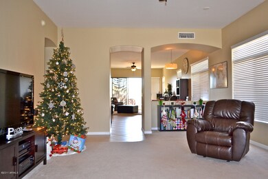 Living room & formal dining area