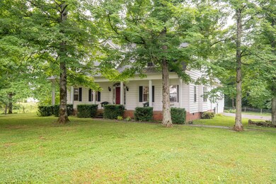 Standing in the front yard near drive way.
