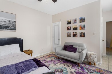 Bedroom with sitting area