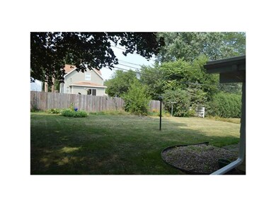 . Nice flat backyard