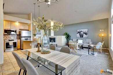 With vaulted ceilings . . .