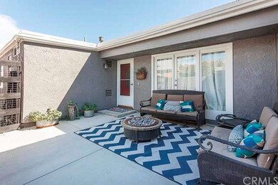 Second patio tucked away by your front door.