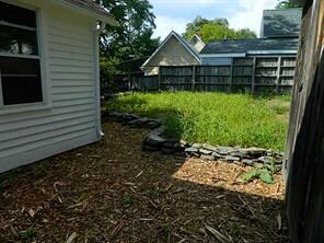 Exterior Back. Easy to maintain yard