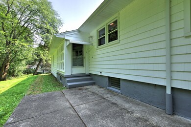 Backdoor entry into sunroom