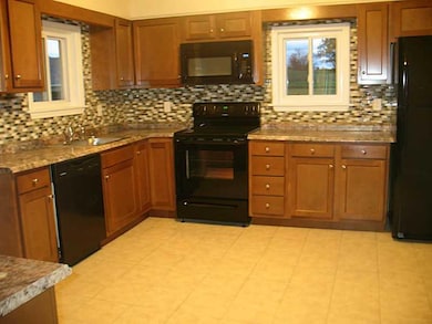 Kitchen. Large kitchen with abundant counter and c