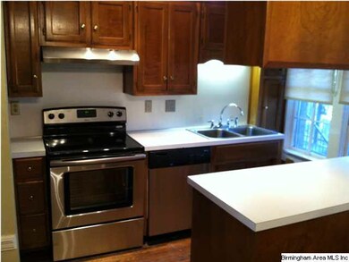 Kitchen with new stainless appliances