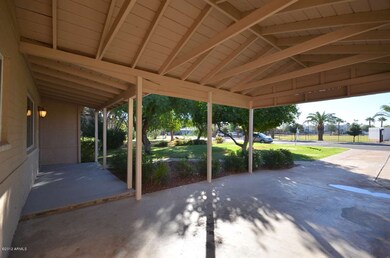 Extended carport
