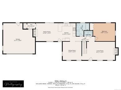 Main level floor plan
