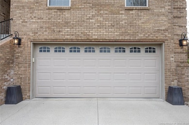 Extra large 2 car garage