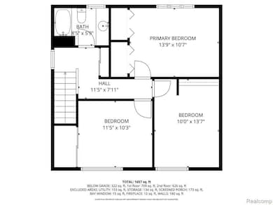 View of property floor plan