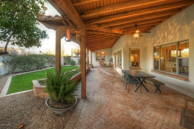 Covered Porch and Grassy Area