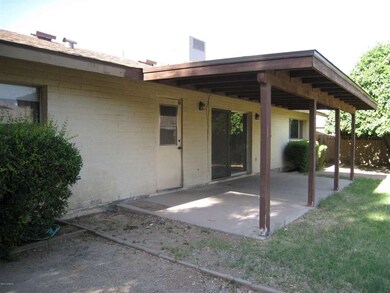 Covered patio