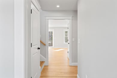 First Floor Hallway to Kitchen