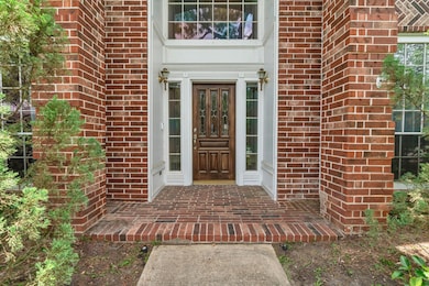 The front entry welcomes you in.