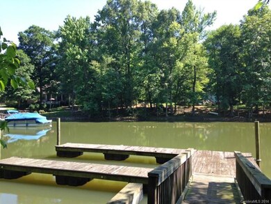 Dock in place, ready for fun on the lake.