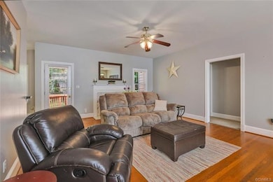 Alternate view of Living Area.  Notice the firepla