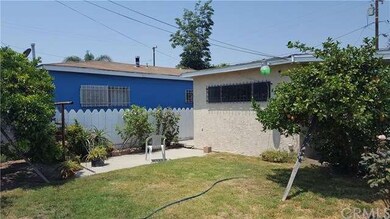 backyard outside of third bedroom