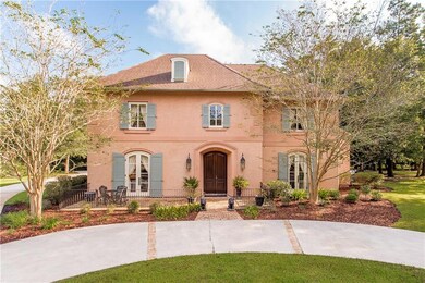 Elegant French Country with circular drive and inv