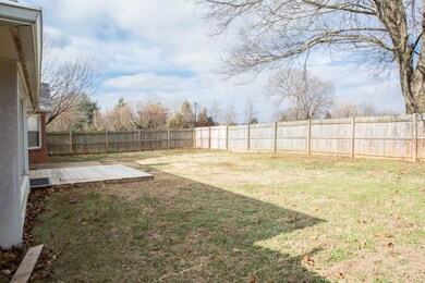 Fenced in Back Yard
