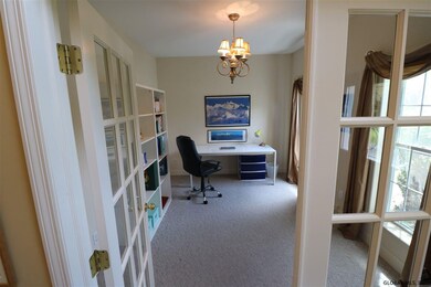 French Doors to private Study