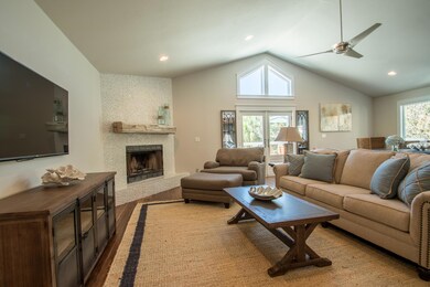 Living Room - Beautiful Fireplace