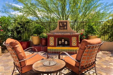 Backyard Patio Fireplace