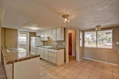 Tiled dining area