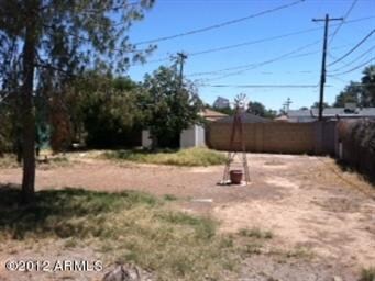 Butler Back Yard East Looking