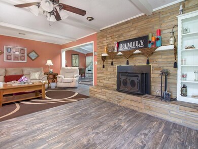 Fresh, open spaces with beautiful new wood grain t