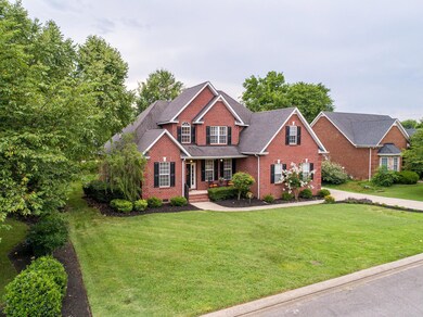 THIS GORGEOUS BRICK HOME IS NESTLED IN THE DESIRABLE SAVANNAH RIDGE SUBDIVISION AND IS WALKING DISTANCE TO THE POOL.