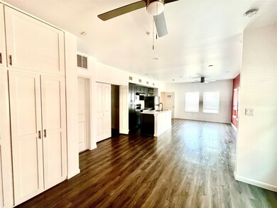 Built in closet space with ample space