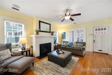 Living room with beautiful detail