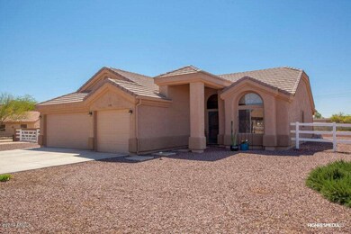 Front of custom home