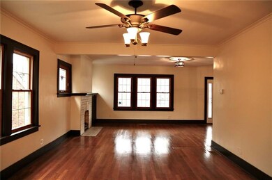 Dining room to living room view