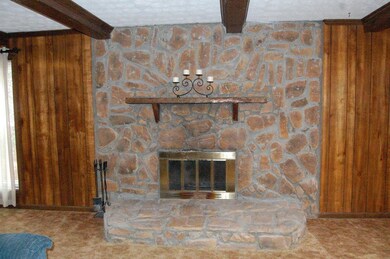 Stone Fireplace