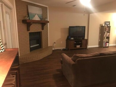 Electric Fireplace in Living Room