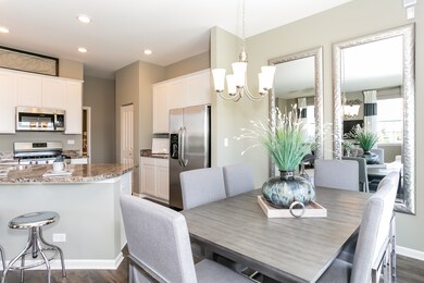 Model home pictured- features, options, and colors